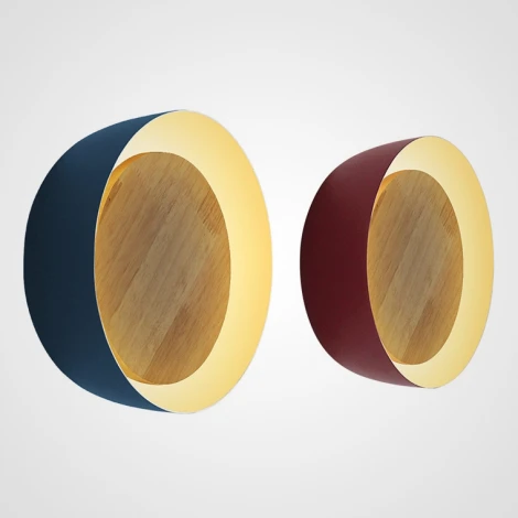 Бра Loke D20 Red ImperiumLoft Loke01 (101750-26) (LED, 220V, круглые)