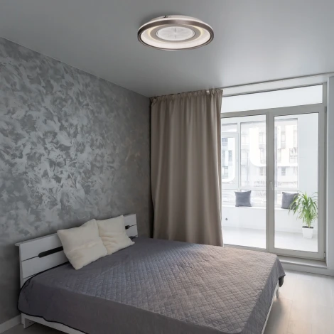 Потолочная люстра DeMarkt Норден 660014401 (LED, 220V, пульт управления, круглые)