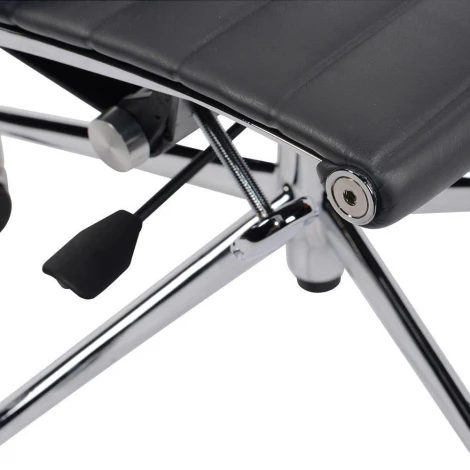 Кресло Eames Style HB Ribbed Office Chair EA 119 Total Black