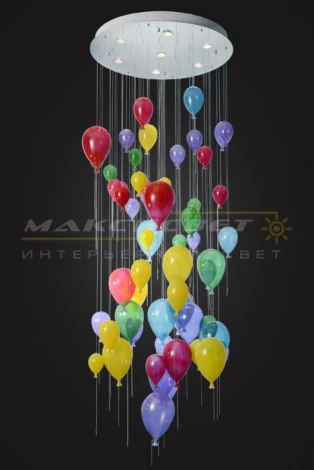 Потолочная люстра Максисвет 2455 1-2455-7-CR GU10