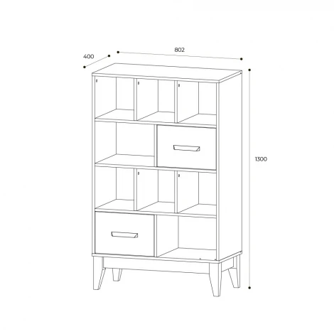 Стеллаж БТС Скандика