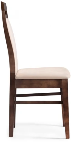 Деревянный стул Woodville Амиата бежевый / орех 528937