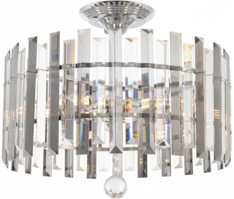 Потолочная люстра хрустальная на штанге Arte Milano Sorrento-1409 371409/5/100/400 CR (220V)