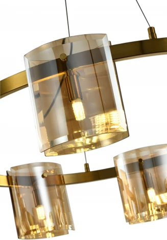 Подвесная люстра Zortes Rony ZRS.1200.08 (220V, на тросе, круглые)