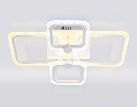 Потолочный светодиодный светильник с пультом и ночным режимом ACRYLICA FA5309 (регулировка яркости, 220V)