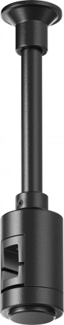 Крепление настенное Wall одинарное удлиненное Flarity черный Maytoni Accessories for tracks Flarity TRA155CW-SL1-B (24V)