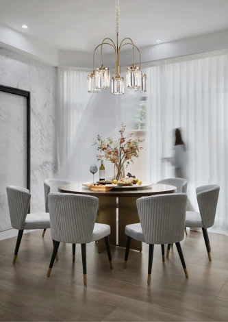 Подвесная люстра Newport 4500 4505/C gold new (220V, на цепи)