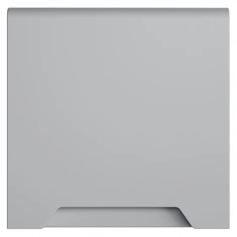 Накладка для розетки с заземлением защитными шторками и крышкой (серый) Voltum S70 VLS000816