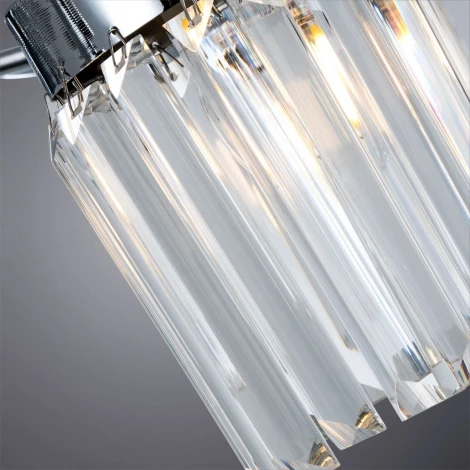 Потолочная люстра на штанге Arte Lamp Sophie A8067PL-5CC (220V, хрусталь)