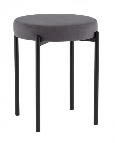 Табурет Бриф Original велюр серый Stool Group УТ000042649