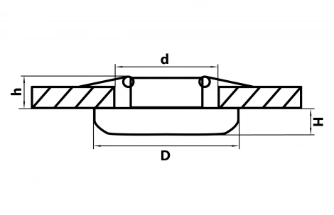 Встраиваемый точечный светильник Lightstar Monde 071117 (LED, 220V, IP44)