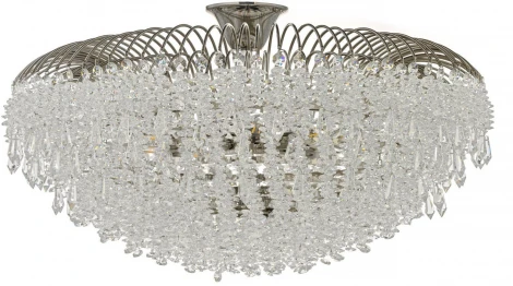 Потолочная люстра на штанге Arti Lampadari Delia E 1.3.60.105 N (220V, хрусталь, круглые)