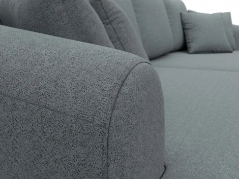 Диван прямой Милтон Лига Диванов (Рогожка) арт.124279