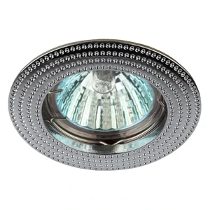 Встраиваемый точечный светильник Эра KL55 CH (220V, круглые)