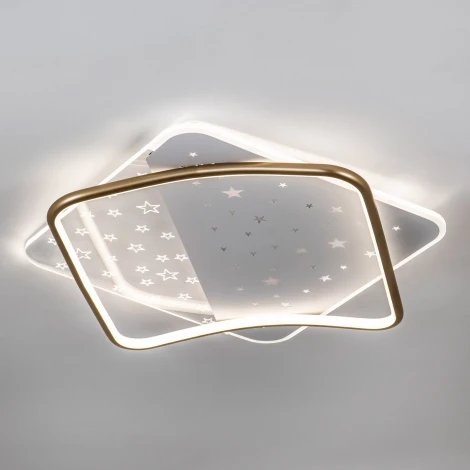 Потолочный светильник светодиодный с пультом с регулировкой цветовой температуры LED4U LED4U L1037-520 GD