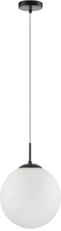 Подвесной светильник Lumion Summer 6510/1 SUSPENTIONI черный E27 1*60W 220V (на проводе, шар)