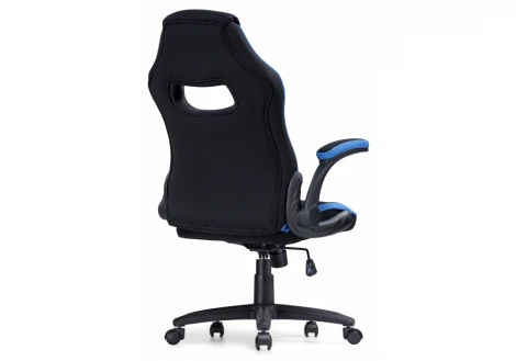 Компьютерное кресло Woodville Plast черное / голубое 11676