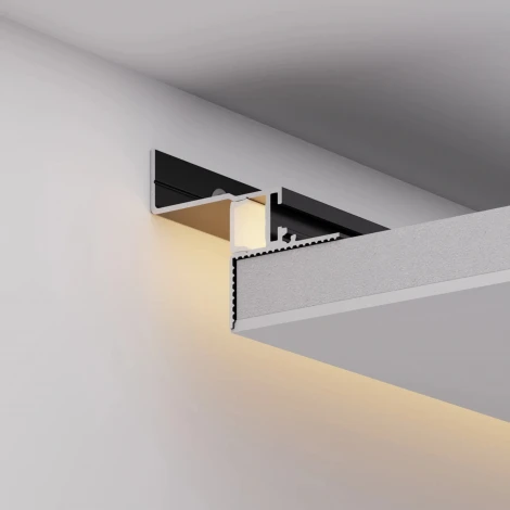 Профиль СEIL-S12-SHADOW-20-SIDE-3000 ANOD BLACK (Arlight, Алюминий) 052226