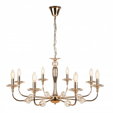 Подвесная люстра iLamp Aura 1030-8GD