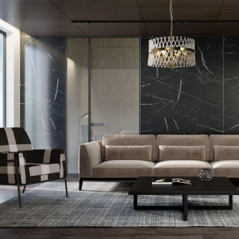 Подвесная люстра Lumien Hall Baziano LH3040/6P-CO-CL