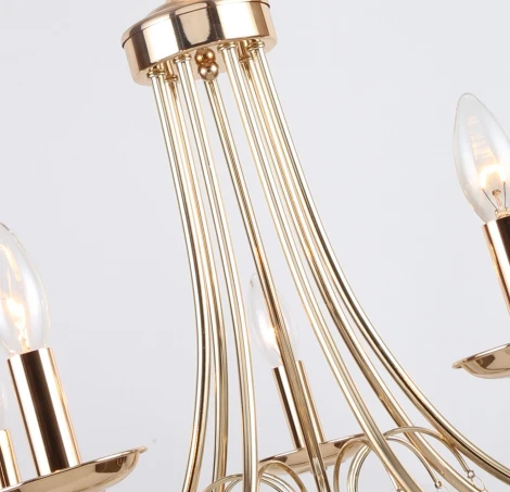 Подвесная люстра F-Promo Plini 2591-7P (220V, на цепи, свеча)