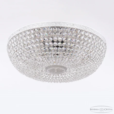 Потолочная люстра на штанге Bohemia AL1911 AL19111/55OL WMN (220V, хрусталь, круглые)