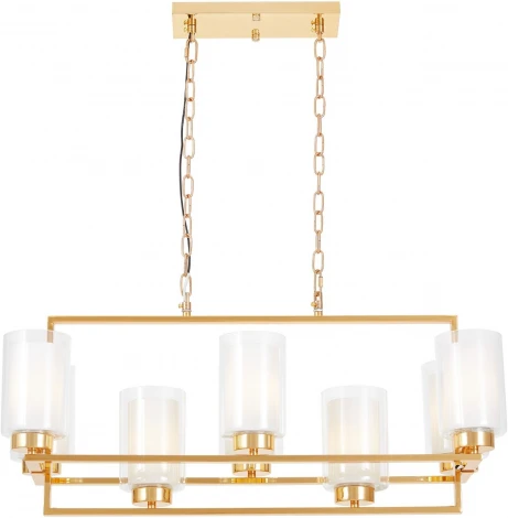 Подвесная люстра Lumina Deco Lino LDP 1239-8 F.GD (220V, на цепи)