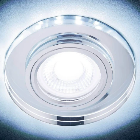 Встраиваемый точечный светильник Ambrella Декоративные Led+mr16 S214 CL