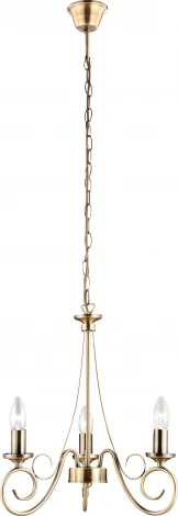 Подвесная люстра Globo Truncatus 69003-3 (220V, на цепи, подсвечник, свеча)