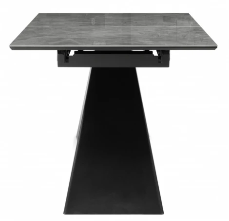 Кухонный стол Woodville Стиг (Металл,Керамика/Черный) арт.588014