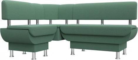 Диван кухонный угловой Альфа левый угол Лига Диванов (Рогожка) арт.123814L