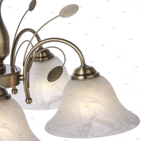 Подвесная люстра Globo 69007-5h (220V, на цепи, листья)