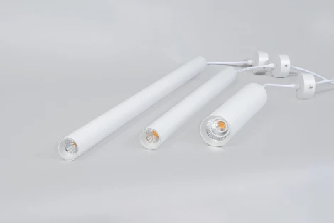 Подвесной светодиодный светильник Tube480WW Fiberli Tube 12110303 (220V, на проводе, круглые)