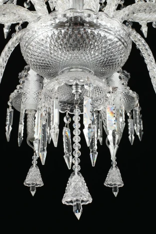 Подвесная большая люстра ярусная Aployt Lara APL.710.03.15 (220V, на цепи)