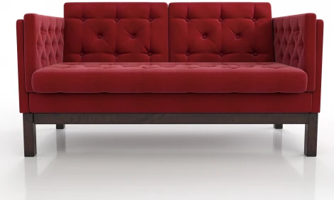 Диван Arsko Айверс М венге красный шенилл