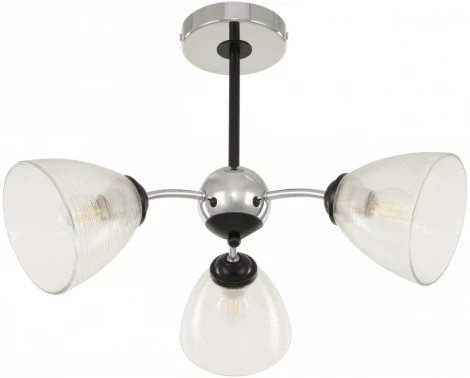 Потолочная люстра на штанге Arte Milano Napoli-329007 329007/3 CR.BK (220V)