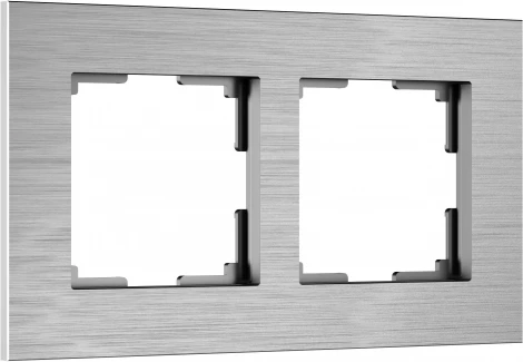 Рамка на 2 поста (алюминий) Werkel W0023506 (a066327)