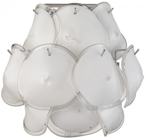 Настенный светильник Belfast Dublin 6002-W CH WH Хром / Белый (220V)