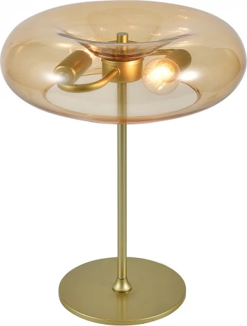 Настольная лампа (11062/2T Amber) Indigo Leggero V000542 (220V, круглые)