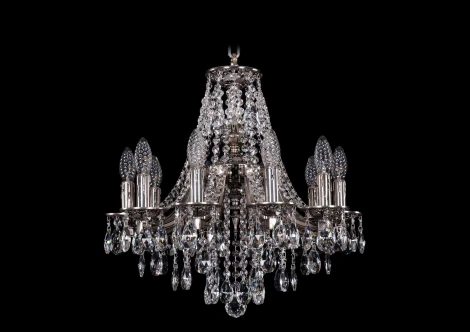 Подвесная люстра Bohemia 1771 1771/10/150/B/NB