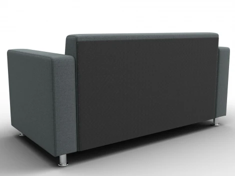 Диван прямой Лига-093 ВН (ДСП,Брус,Фанера,Рогожка/Серый) Лига Диванов 134955