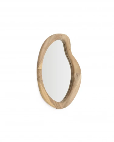 Selem Зеркало в деревянной раме с натуральной отделкой 68 x 44 см арт.193894