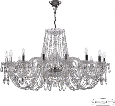 Подвесная люстра Bohemia 1402 1402/16/400 Ni