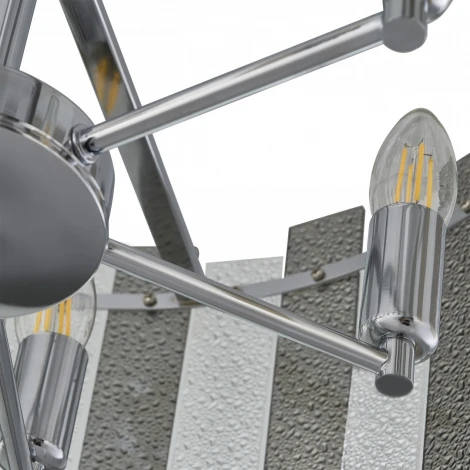 Потолочная люстра хрустальная на штанге Arte Milano Sorrento-2109 372109/6/80/500 CR (220V)