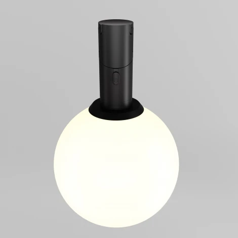Трековый светильник 5W 48V Maytoni Luna TR208-1-5W3K-B (LED, шар)