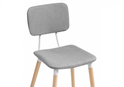 Деревянный стул Woodville Klint gray / wood 15298