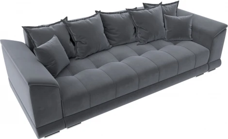 Диван прямой НордСтар НПБ Лига Диванов (Велюр) арт.129452