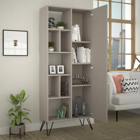 Стеллаж прямой LEVE JEDDA BOOKCASE