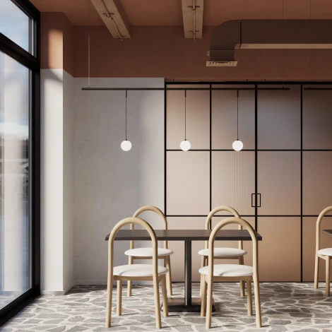 Трековый светильник магнитный 5W 48V Maytoni Luna TR178-1-5WTW-B (LED, шар)