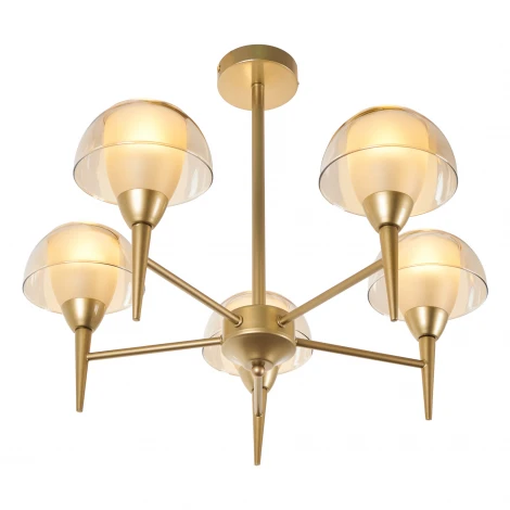 Потолочная люстра на штанге MyFar Silvia MR1300-5P (220V)